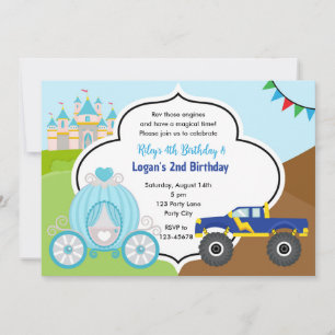 Invitation Anniversaire conjoint de Princess Carrie & Monster