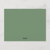 Invitation Anniversaire coquette vintage (Dos)
