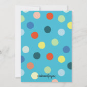 Invitation Anniversaire/Cumpleaños Monstres espagnols colorés (Dos)