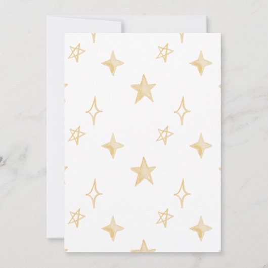 Invitation anniversaire d'aquarelle dragon (Dos)