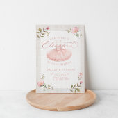 Invitation Anniversaire de Ballerina, Tutu, Tutu rose, Annive