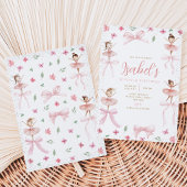 Invitation Anniversaire de Ballerine