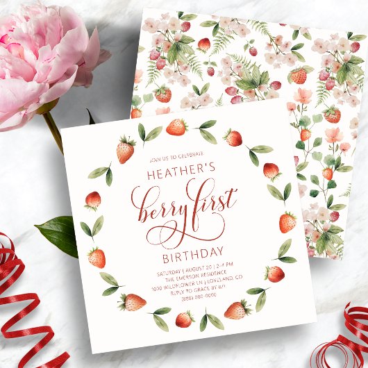Invitation Anniversaire de Berry
