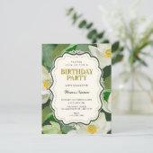 Invitation Anniversaire de Botanique Verte  (Debout devant)