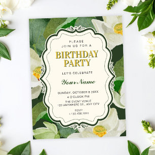 Invitation Anniversaire de Botanique Verte