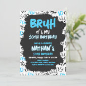 Invitation Anniversaire de Bruh (Debout devant)