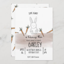 Anniversaire de Bunny Boy