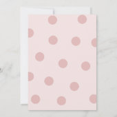 Invitation Anniversaire de Bunny mignon (Dos)