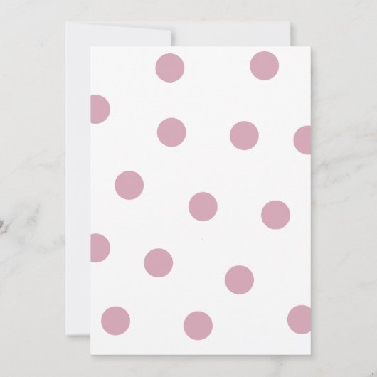 Invitation Anniversaire de Bunny mignon (Dos)