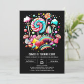 Invitation Anniversaire de Candy Wonderland (Debout devant)