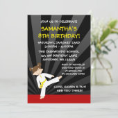 Invitation Anniversaire de ceinture de jaune de karaté du (Debout devant)