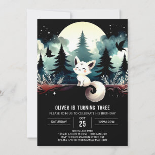 Invitation Anniversaire de chats modernes à imprimer