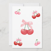 INVITATION ANNIVERSAIRE DE CHERRY (Dos)