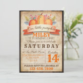 Invitation Anniversaire de chute (Debout devant)