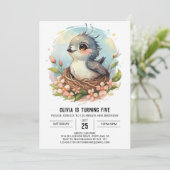 Invitation Anniversaire de Colibri Songbird (Debout devant)