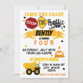 Invitation Anniversaire de construction (Devant)