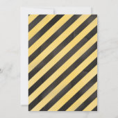 Invitation Anniversaire de construction Truck Part (Dos)