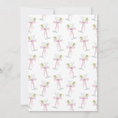 Invitation Anniversaire de Coquette Martini (Dos)