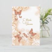 Invitation Anniversaire de corail de fiançailles de mariage (Debout devant)