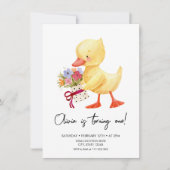 Invitation Anniversaire de Cute Duckkking (Devant)