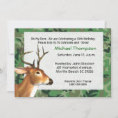 Invitation Anniversaire de Deer Hunter (Devant)