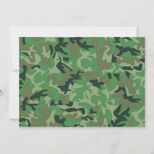 Invitation Anniversaire de Deer Hunter (Dos)