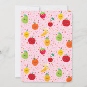 Invitation Anniversaire de deux ans de Twotti Frutti Fruit Ki (Dos)