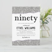 Invitation Anniversaire De Diamant Quatre-Vingt-Di (Debout devant)