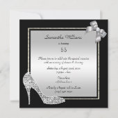 Invitation Anniversaire de Diamond Stiletto et de Romantic Si (Devant)