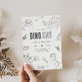 Invitation Anniversaire de Dino Dig