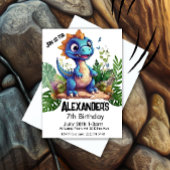 Invitation Anniversaire de Dinosaur
