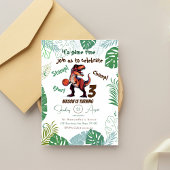 Invitation Anniversaire de Dinosaur