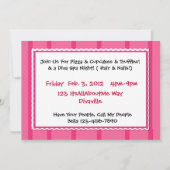 Invitation Anniversaire de Diva (Dos)