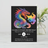 Invitation Anniversaire de Dragon Spiral (Debout devant)