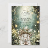 Invitation Anniversaire de Enchanted Forest (Devant)