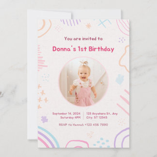 Invitation Anniversaire de enfant