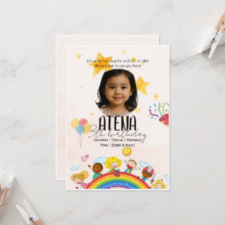 Invitation Anniversaire de enfant - Carte personna