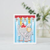 Invitation Anniversaire de enfant - Cirque (Debout devant)