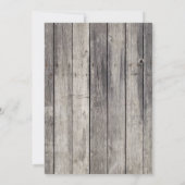 INVITATION ANNIVERSAIRE DE ENFANT DE LA CHASSE DE SCAVENGER (Dos)