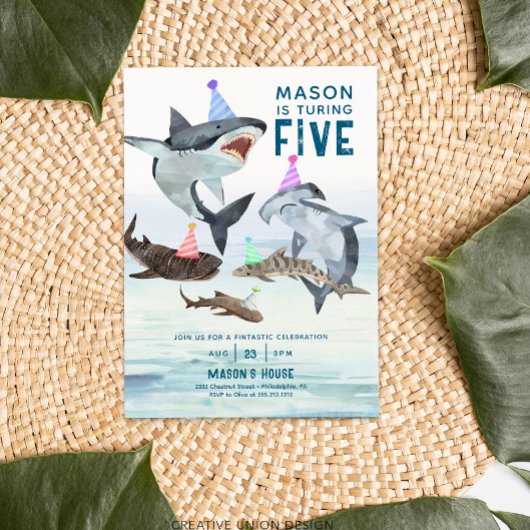 Invitation Anniversaire de enfant de la fête de la piscine d'