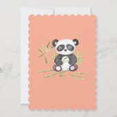 Invitation Anniversaire de enfant de la jungle de Safari trop (Dos)