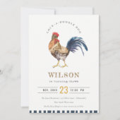 Invitation Anniversaire de enfant de l'aquarelle d (Devant)