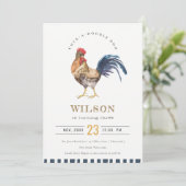 Invitation Anniversaire de enfant de l'aquarelle d (Debout devant)