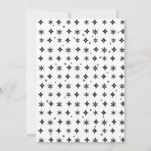 Invitation Anniversaire de enfant de style Ninja (Dos)