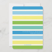 Invitation Anniversaire de enfant des points du pa (Dos)