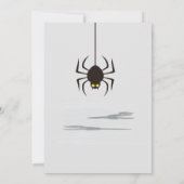 Invitation Anniversaire de enfant du costume d'Halloween éffr (Dos)