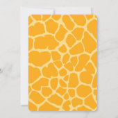 Invitation Anniversaire de enfant du volcan Dinosaur (Dos)