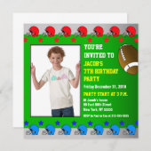 Invitation Anniversaire de enfant Party Ajouter un (Devant / Derrière)