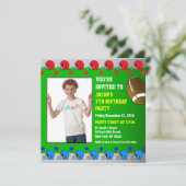 Invitation Anniversaire de enfant Party Ajouter un (Debout devant)