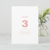 Invitation Anniversaire de enfant personnalisé moderne simple (Debout devant)